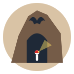 small cave logo